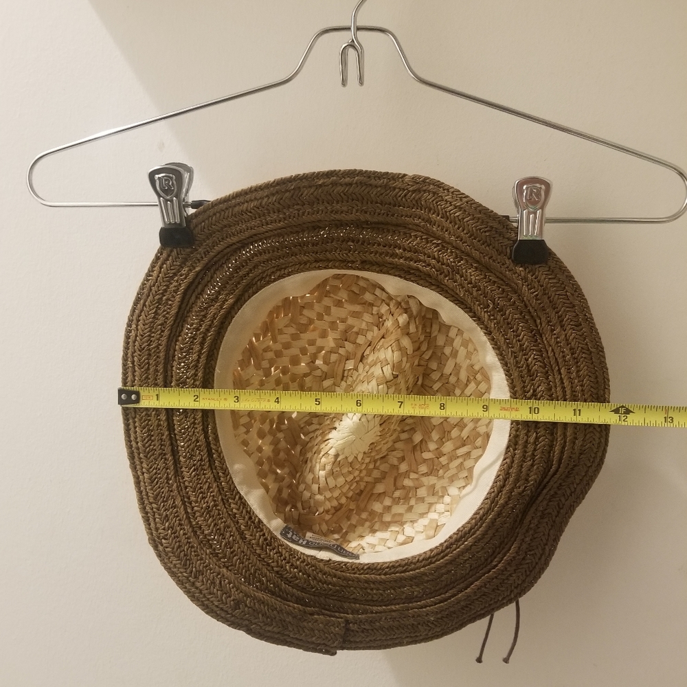 San Diego Hat Company All Natural 2-tone Packable Floppy Straw Hat - Picture 5 of 8